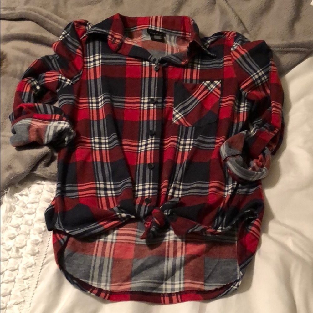 ❤️🖤Flannel top❤️🖤